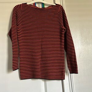 #17 Lauren Ralph, Lauren Sweater, Orange Navy
